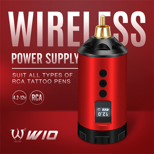 AVA NEWEST W10 WIRELESS POWER SUPPLY SIMPLE KIT RED